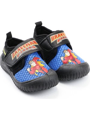 Gezer Yazlık Keten Braveman Erkek Bebe Ayakkabı