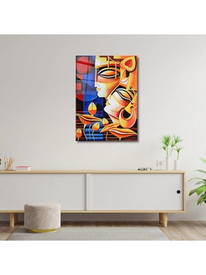 Art of Wall Artofwalldesign ''lord Radha'' Cam Tablo Uv