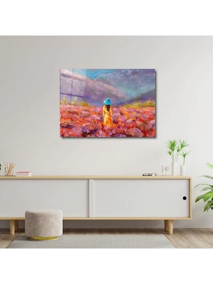 Art of Wall Artofwalldesign ''güzel Kadın'' Cam Tablo Uv