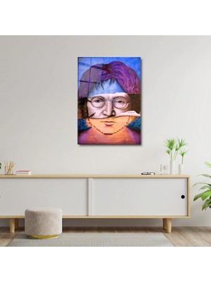 Art of Wall Artofwalldesign ''adam Portresi'' Cam Tablo Uv