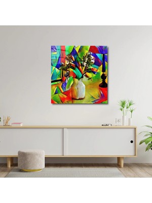 Art of Wall Artofwalldesign ''güzel Çiçekler'' Cam Tablo Uv