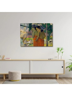 Art of Wall Artofwalldesign ''üç Tahiti Kadın'' Cam Tablo Uv