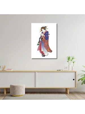 Art of Wall Artofwalldesign ''kitap Okuyan Kadın'' Cam Tablo Uv