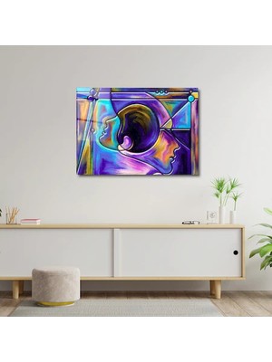Art of Wall Artofwalldesign ''düşünce Bölünmüş Serisi'' Cam Tablo Uv