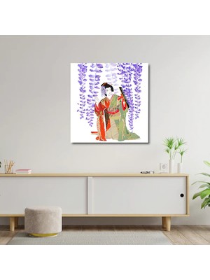 Art of Wall Artofwalldesign ''wisteria Maiden'' Cam Tablo Uv