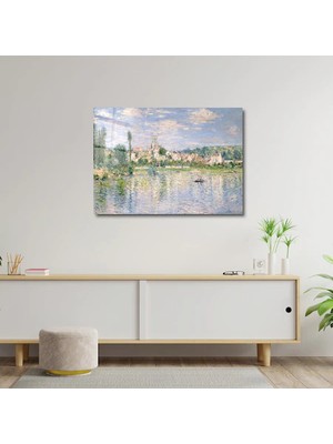 Art of Wall Artofwalldesign ''claude Monet 1880'' Cam Tablo Uv