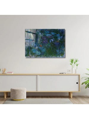 Art of Wall Artofwalldesign ''nilüferler 1916'' Cam Tablo Uv