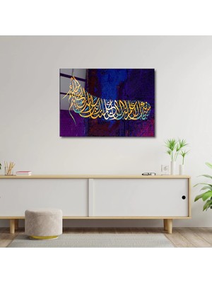 Art of Wall Artofwalldesign ''arapça Kaligrafi Islamic'' Cam Tablo Uv