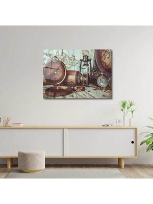 Art of Wall Artofwalldesign ''antik Korsan' Cam Tablo Uv