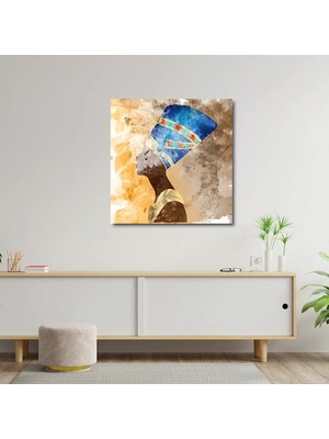 Art of Wall Artofwalldesign ''kraliçe Nefertiti '' Cam Tablo Uv