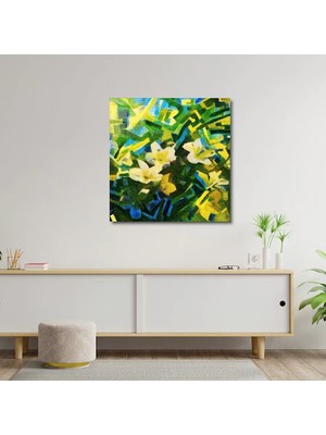 Art of Wall Artofwalldesign ''çiçekler'' Cam Tablo Uv