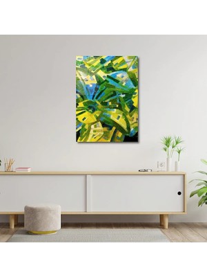 Art of Wall Artofwalldesign ''zümrüt'' Cam Tablo Uv