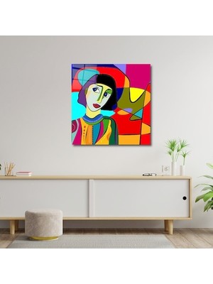 Art of Wall Artofwalldesign ''esmer Kadın'' Cam Tablo Uv