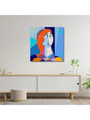 Art of Wall Artofwalldesign ''kübizm Plan'' Cam Tablo Uv