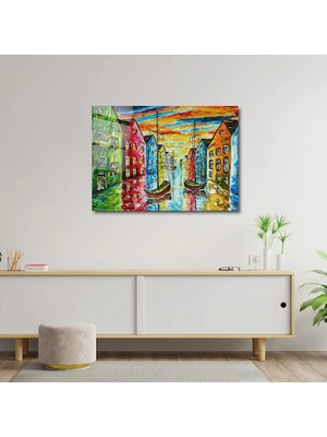 Art of Wall Artofwalldesign ''palet Bıçağı'' Cam Tablo Uv