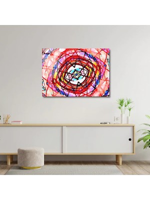 Art of Wall Artofwalldesign ''suluboya'' Cam Tablo Uv