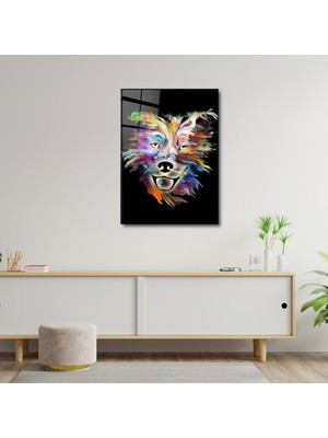 Art of Wall Artofwalldesign ''köpek'' Cam Tablo Uv