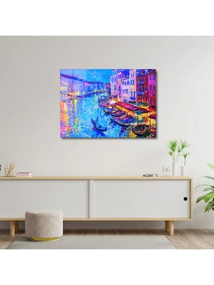 Art of Wall Artofwalldesign ''venedik'' Cam Tablo Uv