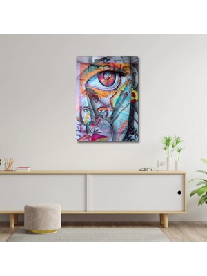 Art of Wall Artofwalldesign ''kadın Göğüsleri'' Cam Tablo