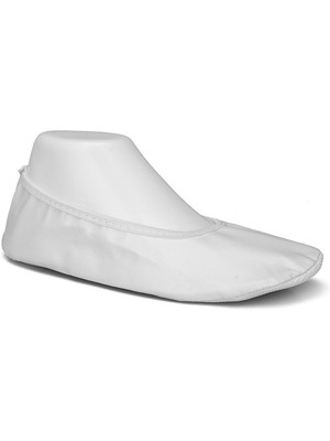 TıkTık AL Beyaz Gösteri Ayakkabısı Pisi Pisi (Pisipisi) Babet Ayakkabı