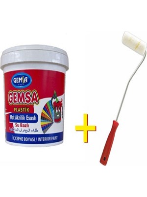 Gemsa Plastik Su Bazlı Iç Cephe Boyası 1 kg Aytaşı