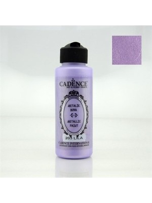 Cadence Lila Rengi Cadence Metalik Boya 120ML 205