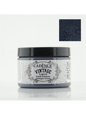 Cadence Vintage Legend  Antik Eskitme Boyası VL10  Koyu Arduvaz Gri