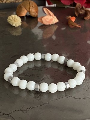 Jackferrero Orijinal Doğaltaş  Bileklik   Renk Atmaz Hediye Paketli