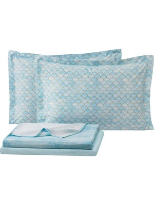 Yataş Bedding Aquamarine Çift Kişilik Pike Takımı - Turkuaz