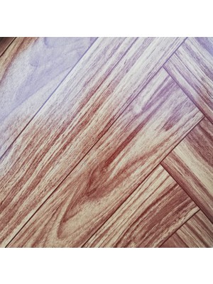 Muşamba 1m x 1m Ahşap Desenli Pvc Zemin Kaplama Yer Döşemesi