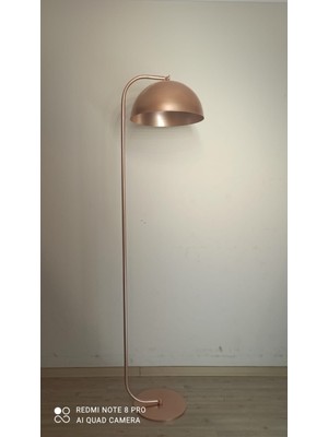 Rsylight Rys Retro Metal Dekoratif Rustik Mafsallı Bakır Rustik Köşe Lambası Başlık Çap:40 cm