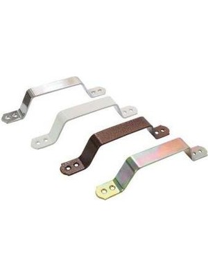 Beşel Demir Doğrama Kulp - Büyük 170MM - Beyaz - 24'lü