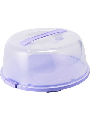 Emofom Büyük Boy Kek & Pasta Saklama Kabı & Kek Fanusu