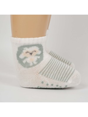 Katamino Kuzunek 2'li Kaydırmaz Taban Erkek Bebek Soket Çorap