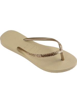 Havaianas Slim Glitter 2 Altın Kadın Terlik 41469754057