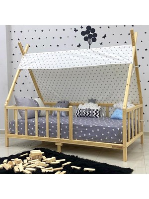 MiniWood Montessori Yatak Bebek Karyolası Sümeyye