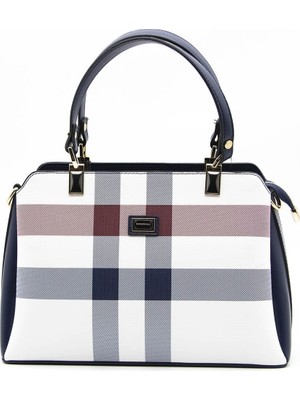 Silver Polo Silver  Polo Kadın El Çantası Beyaz - Laci NV972