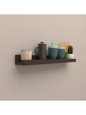 Setli Duvar Rafı 80 cm  Wenge ( Mat )