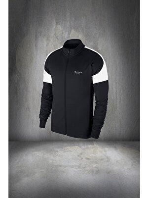 Poseidon Storm Erkek Siyah Supra Penye Kumaş Rahat Koşu Takımı (S-3xl)