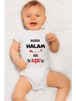 Canestar Özel Tasarım Bebek Zıbın - Çıtçıtlı Body (Benim Halam Bir B'aşk'a!)