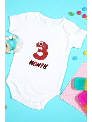 Canestar Özel Tasarım Bebek Zıbın - Çıtçıtlı Body (3 Month )