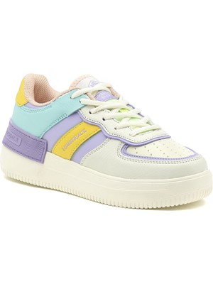 Lumberjack Air Forsce Sneaker Düz Beyaz Kadın Spor Ayakkabı