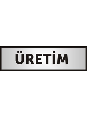 Yüksel Üretim Yazılı Kapı Yazısı ,Yönlendirme Levhası ,Gümüş Renkli Aliminyum Levha