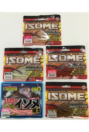MARUKYU POWER ISOME ARTIFICIAL SANDWORMS AMINO BOOSTED SIZE MEDIUM