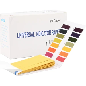 20 Paket Ph 1-14 Test Kağıdı Litmus Test Göstergesi Ph Test Laboratuvarı Testi  (Yurt Dışından)