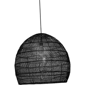 1x Bambu Abajur Asılı Lamba Mutfak Kafe Otel Koridor Droplight Shades Siyah  (Yurt Dışından)