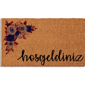 Paspas Yap Hoşgeldiniz Yazılı Dış Kapı Önü Paspası