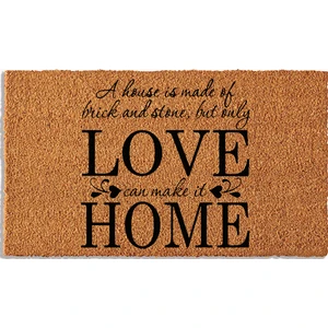 Paspas Yap Love Home Dış Kapı Paspası