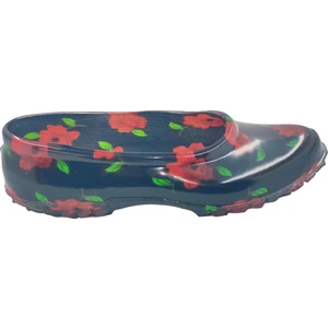 Çiçekli Lastik Ayakkabı