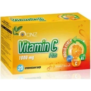 Vitamin C ve D3 Çinko Içeren Takviye Edici Gıda -1000 Mg